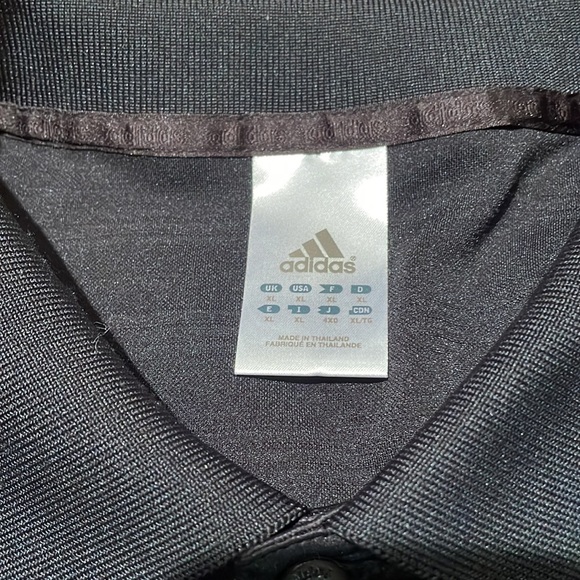 Adidas size XL, River Hawks Sports Medicine polo shirt. Black, short sle… - Picture 3 of 3